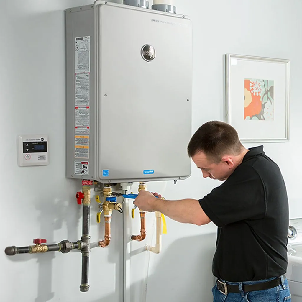 tankless water heater repair in Miami, TX